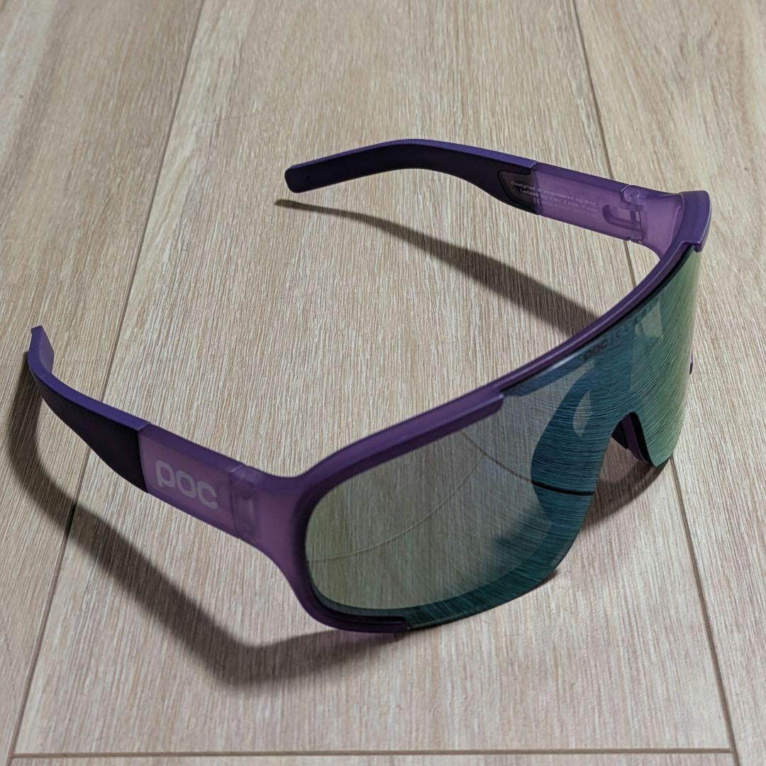 美品 POC Aspire Sapphire Purple サングラス
