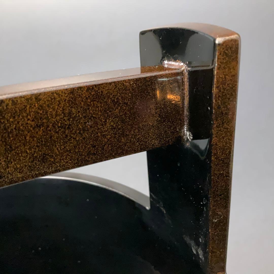 鳳凰蒔絵　手桶水指 輪島 谷内一則（紫香）共箱 6R1180A