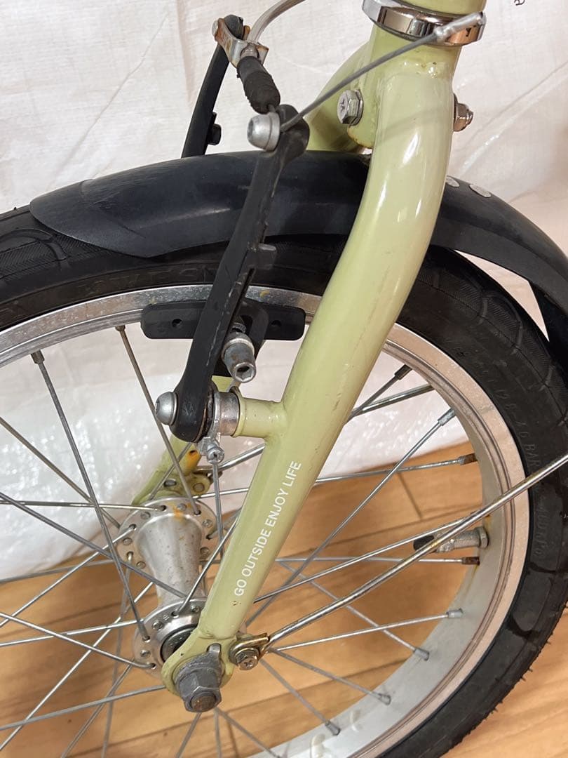 CAPTAIN STAG 16インチ折りたたみ自転車