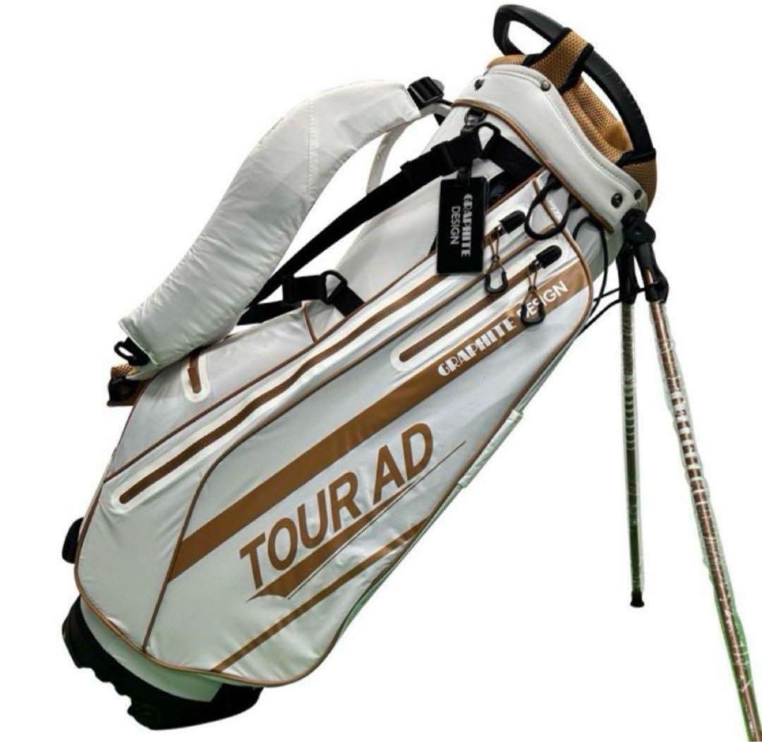 グラファイトデザインキャディーバック　2024年 GCモデル　プロ支給品