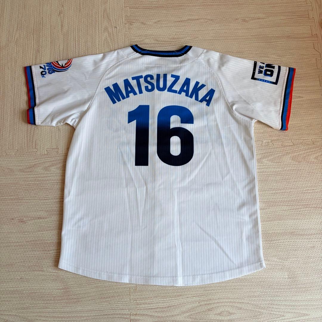 希少　松坂大輔 埼玉西武ライオンズ ユニフォーム　70周年記念　Mサイズ