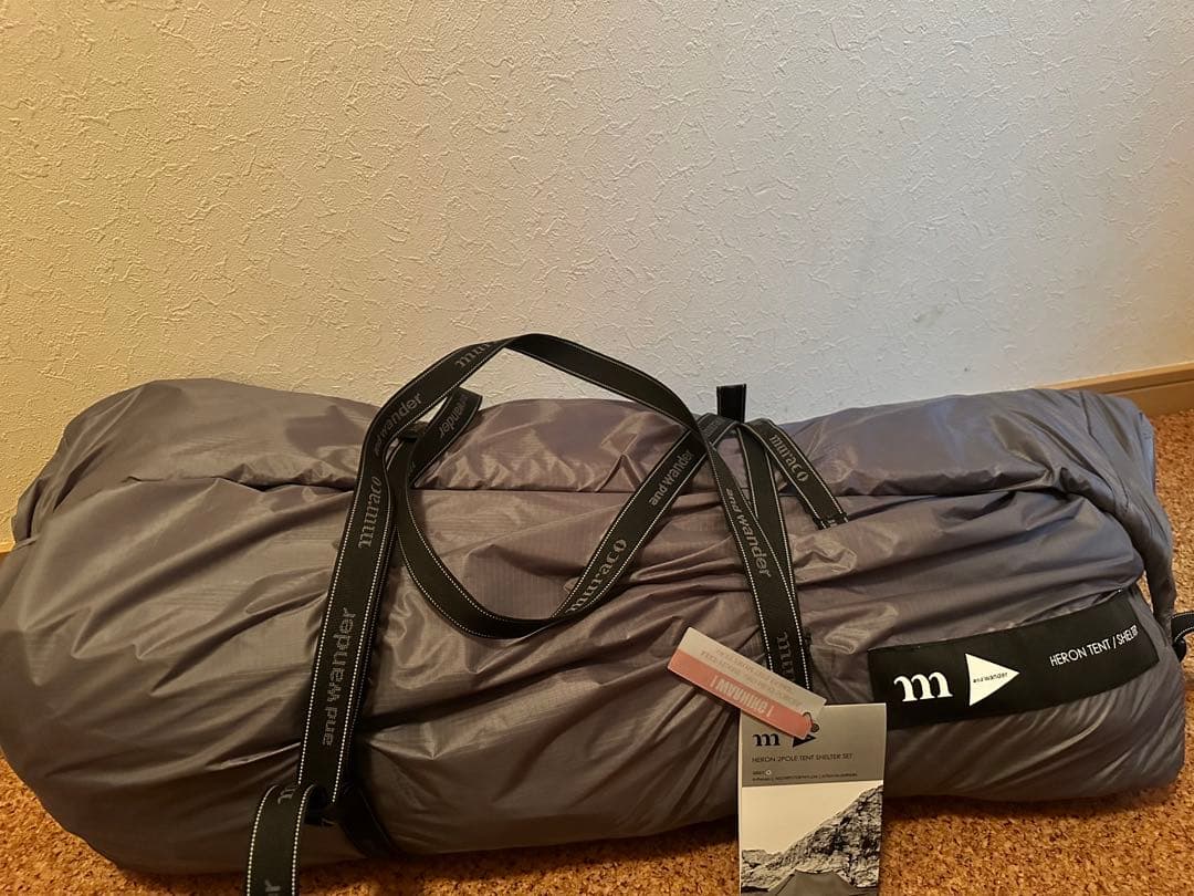 ムラコ アンドワンダー HERON 2POLE TENT SHELTER SET