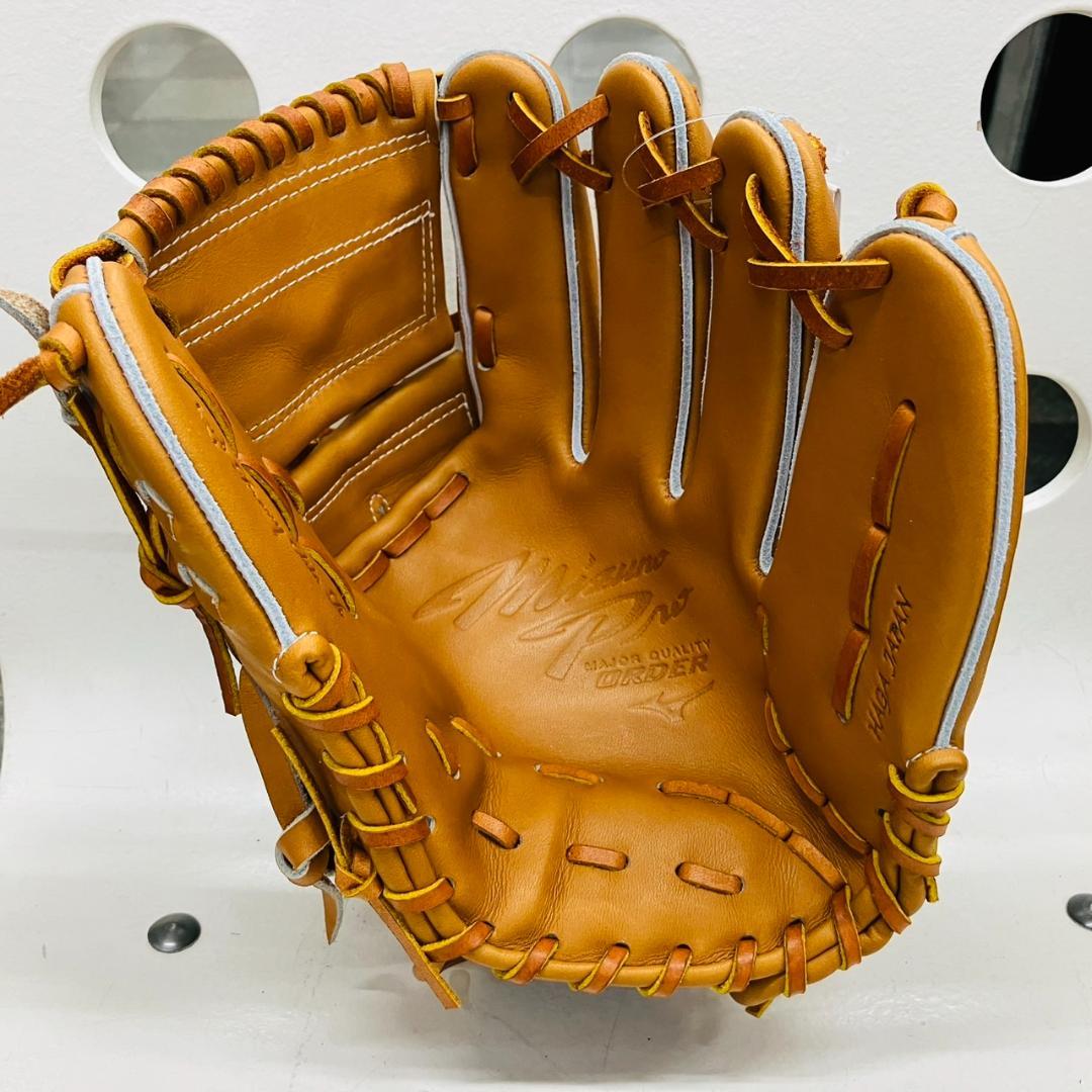 ミズノプロ　当店限定オリジナルオーダーグラブ　投手用　AXI(1)　王冠スタイル