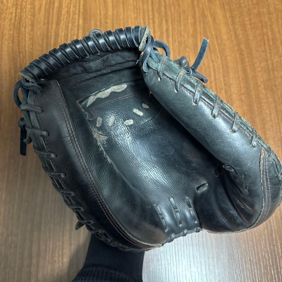 ザナックス　キャッチャー ミット 硬式用　ブラック