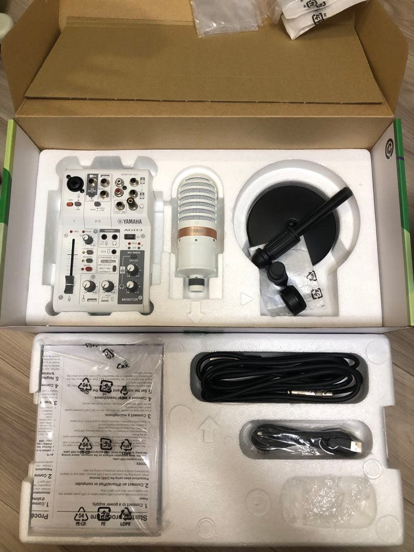 美*世様 YAMAHA AG03 MK2 ライブストリーミングパック