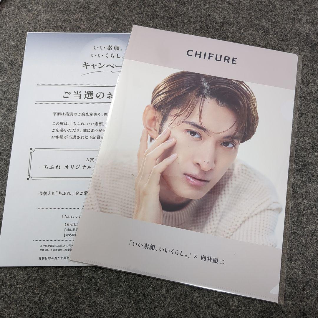 非売品　ちふれ　向井康二　クリアファイル