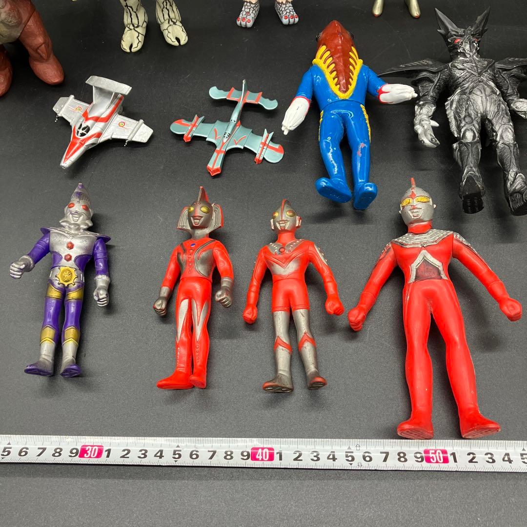 大量　ウルトラマンシリーズ 怪獣フィギュア ポピー　日本製あり　円谷プロ