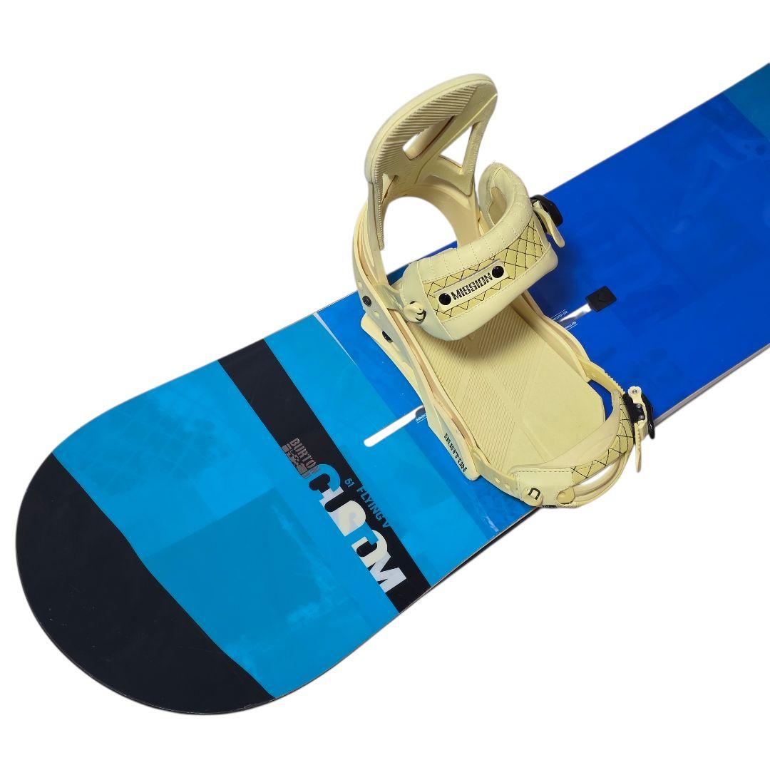 美品 BURTON CUSTOM 151 MISSION M スノーボードセット