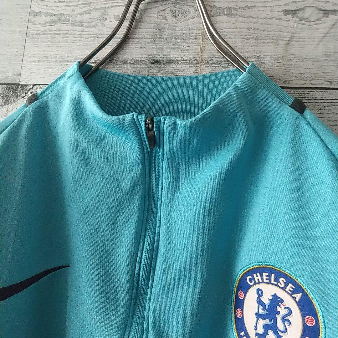 人気☆アディダス チェルシーFC ハーフジップ ジャージ ドリルトップ L