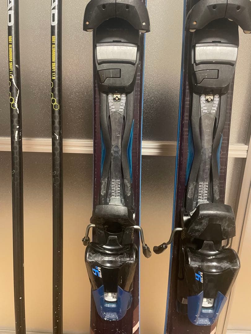 HEAD NATURAL INSTINCT 156cmスキー板&スキーポール