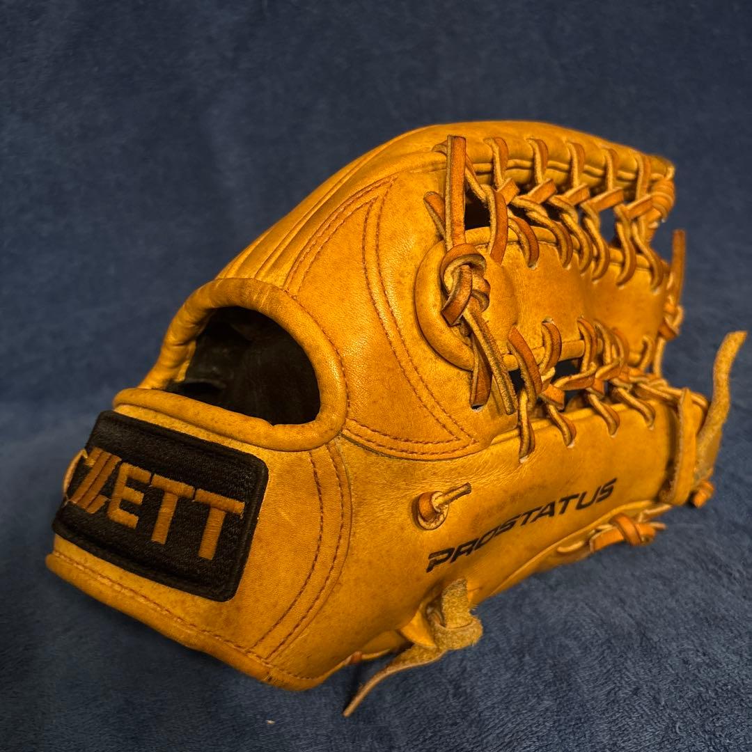 ⬛︎ZETT⬛︎軟式プロステイタス⬛︎グラブ⬛︎野手用⬛︎ゼットグローブ美品⬛︎