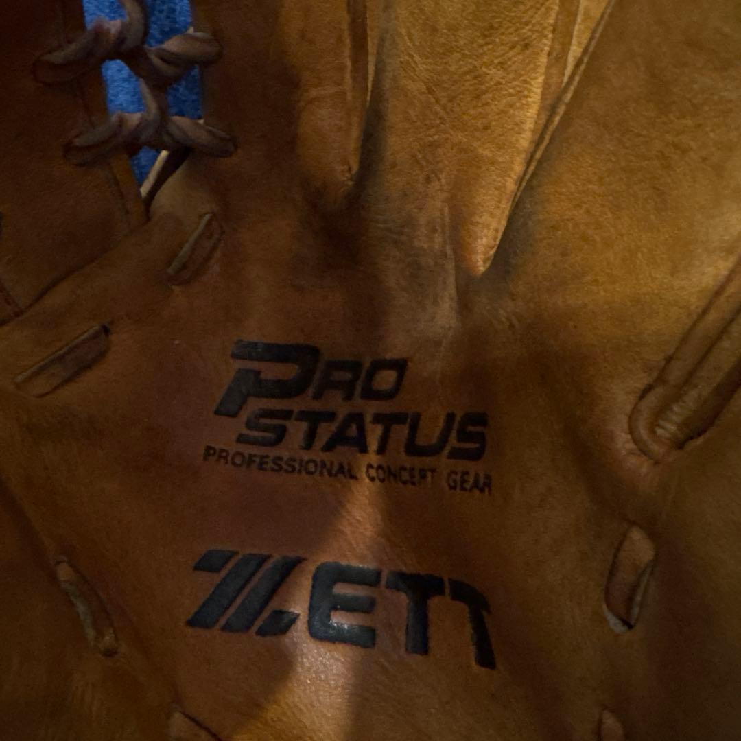 ⬛︎ZETT⬛︎軟式プロステイタス⬛︎グラブ⬛︎野手用⬛︎ゼットグローブ美品⬛︎