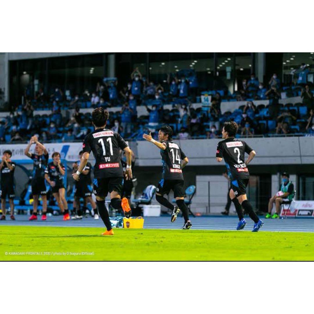 【美品】川崎フロンターレ2020リミテッドユニフォーム 14.中村憲剛 XXL