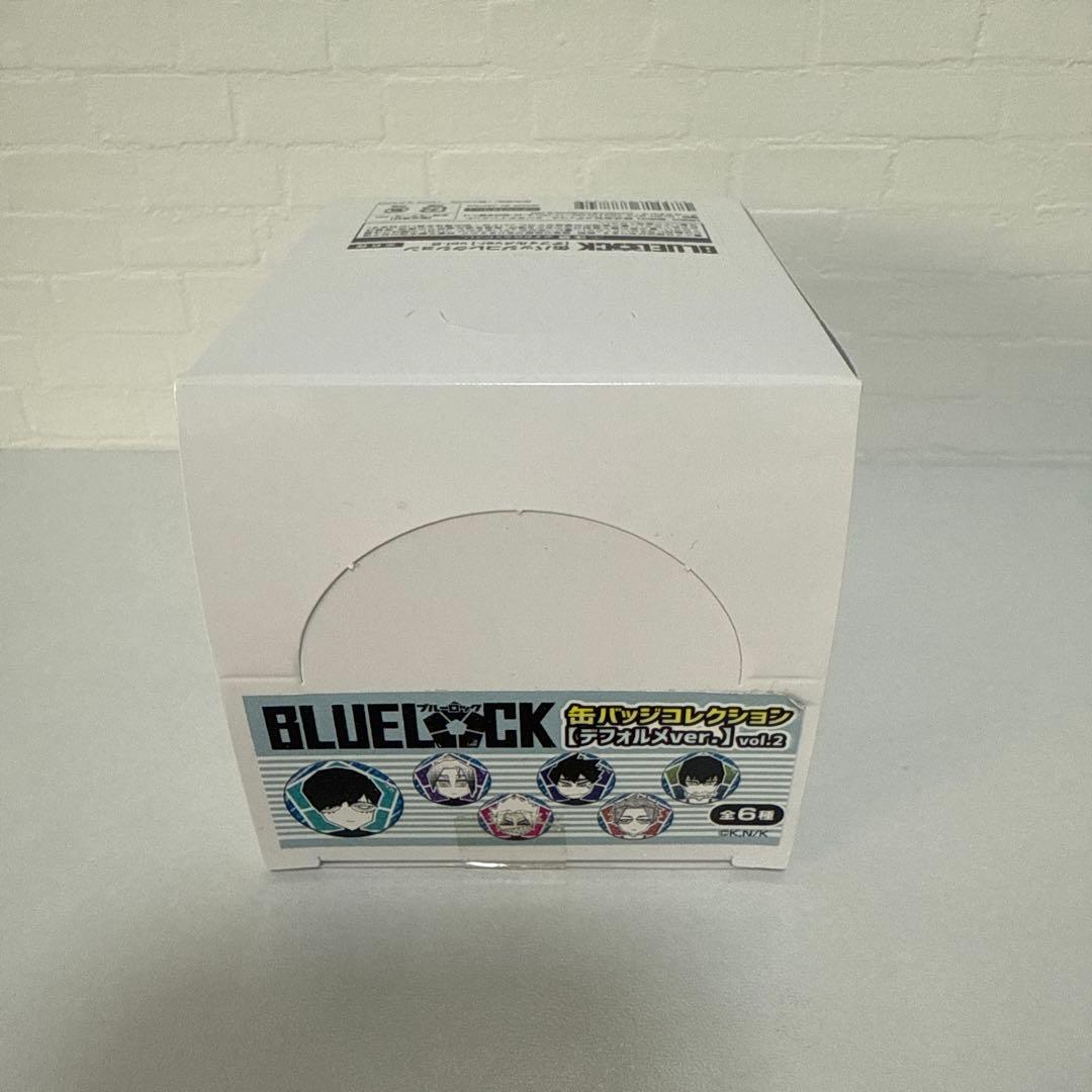 ブルーロック 缶バッジコレクション デフォルメ vol.2 BOX 未開封