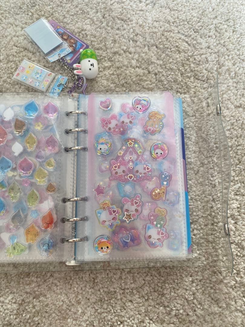 シール帳 完成品 あわわちゃん、しずくちゃんなど平成ボンボンドロップ