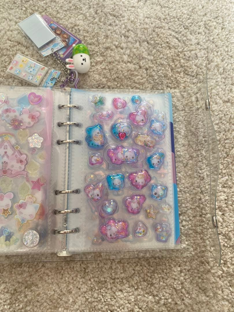 シール帳 完成品 あわわちゃん、しずくちゃんなど平成ボンボンドロップ