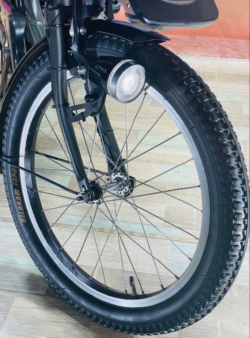 パスキス12AH⭐️人気モデル！ヤマハ子供乗せ電動アシスト自転車Y2400