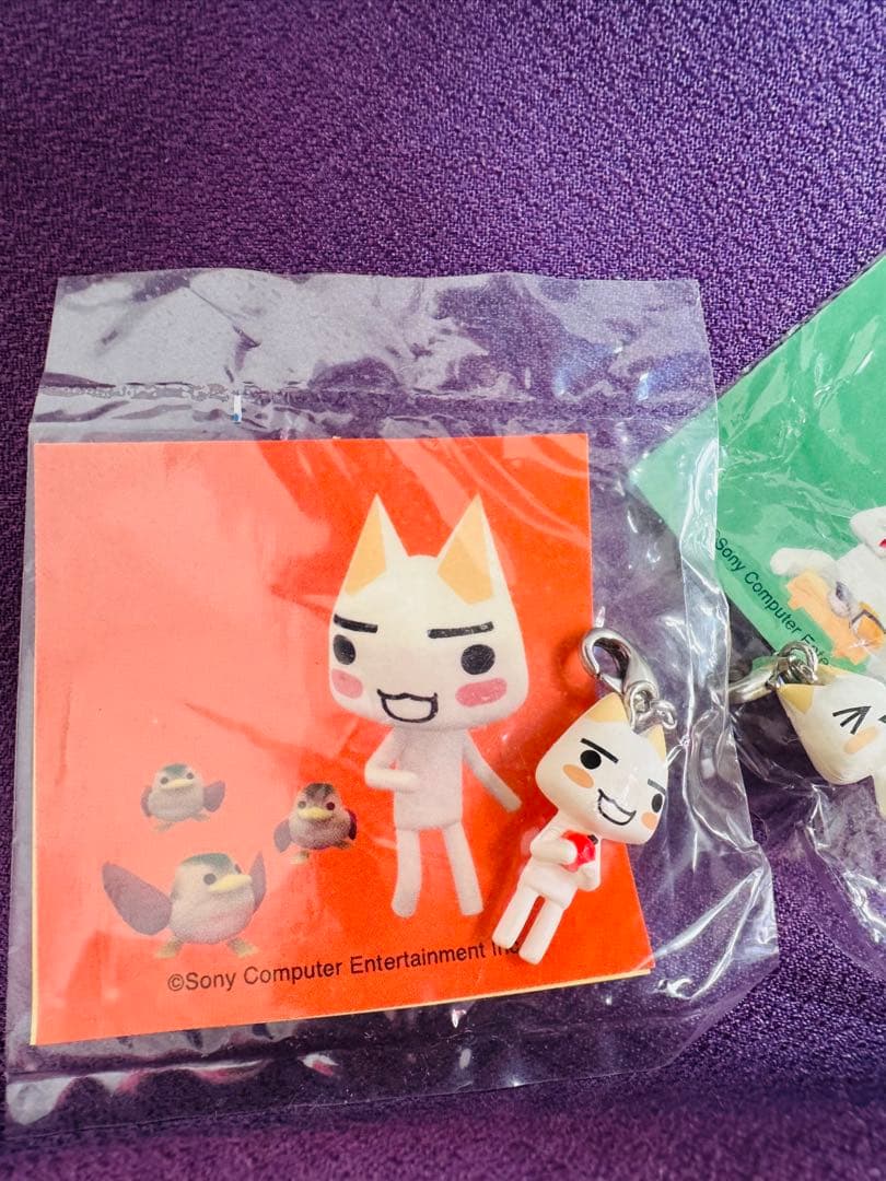 どこでもいっしょ　ファスナーマスコット　2点セット　キーホルダー