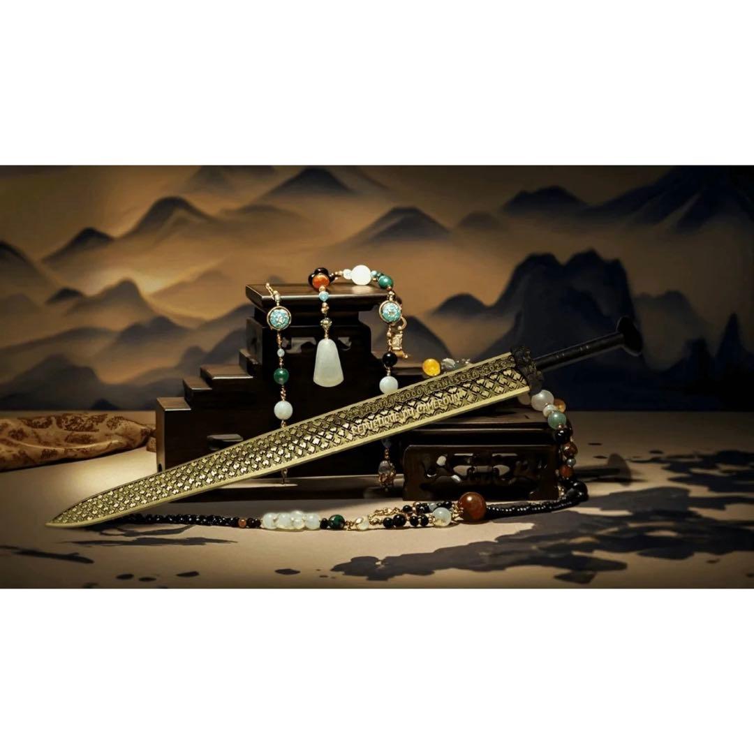 銀貨 越王勾践剣 アンティーク仕上げ 2オンス 2oz 特殊形状