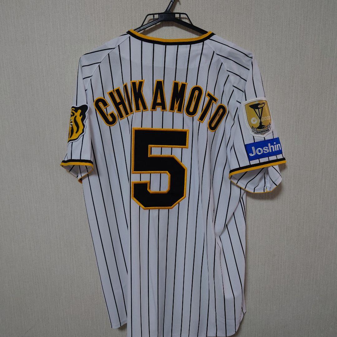 阪神タイガース 近本 2024 ユニフォーム チャンピオン エンブレム Ｌサイズ