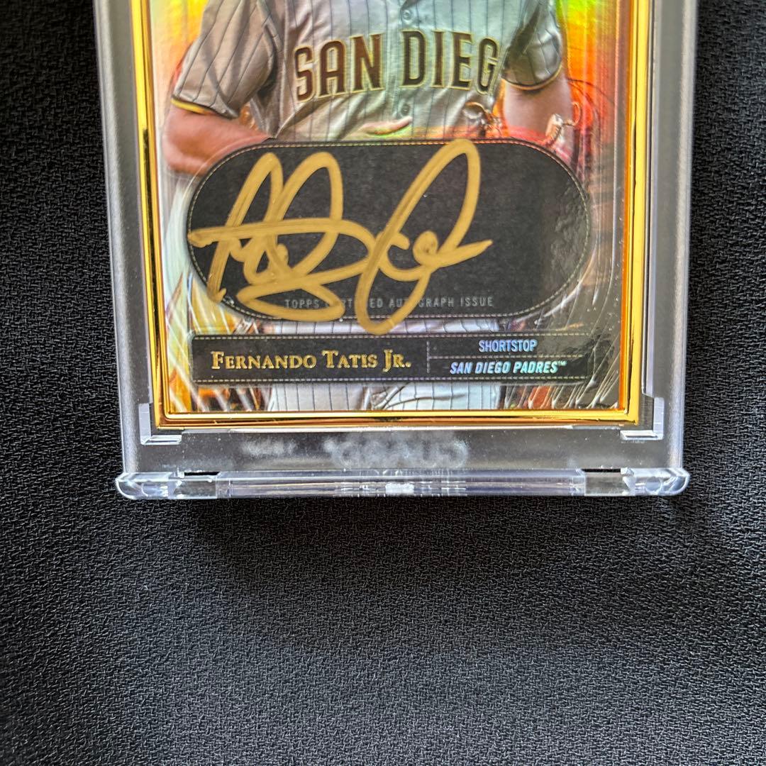 【ジャージーナンバー】Topps Gold Label タティスjr.