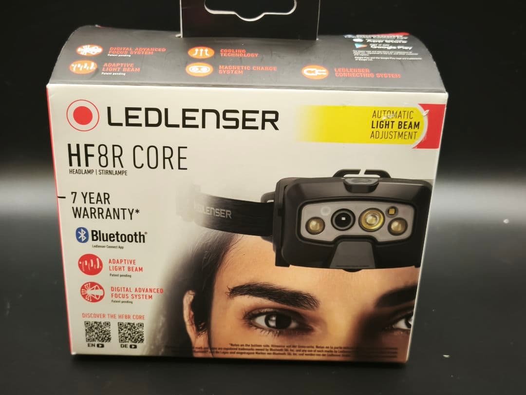 【新品】LEDLENSER HF8R Core レッドレンザー 1600lm