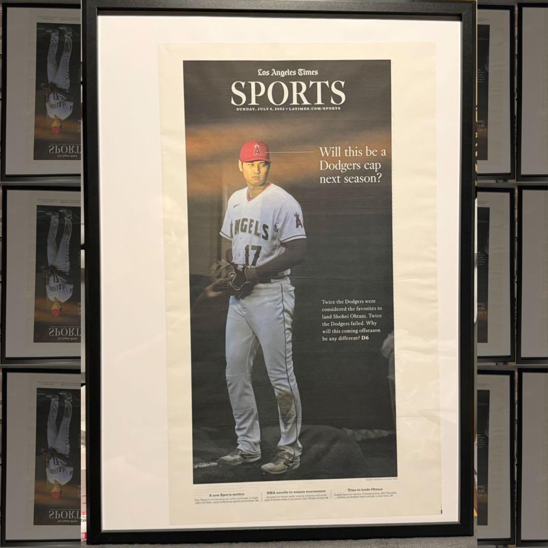 2023年7月9日付　ロサンゼルスタイムズ 【エンゼルス 大谷翔平 特集号】