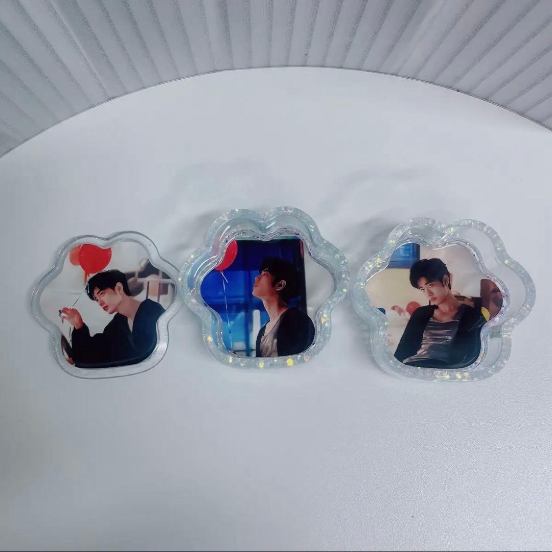 肖戦 二層構造の猫の肉球レジン収納ボックス❣️9セット❣️確認用❣️0106