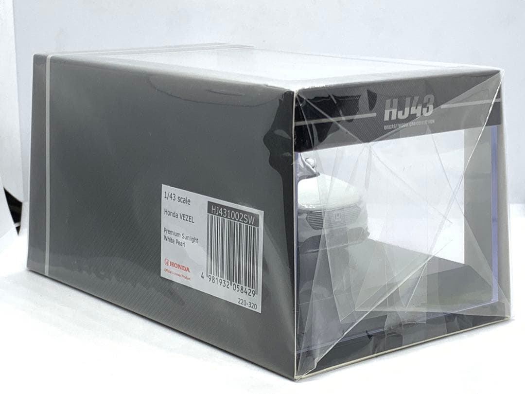 VEZEL ヴェゼル　ホビージャパン 1/43 サンライトホワイトパール