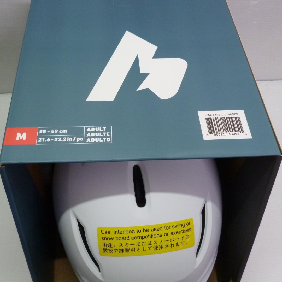 ブルースカイ 大人用スノーヘルメット MIPS搭載 ホワイト Mサイズ