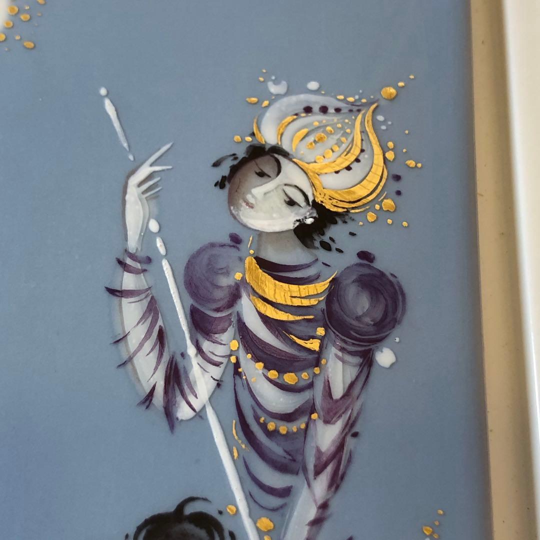 マイセン　アラビアンナイト　陶板プラーク