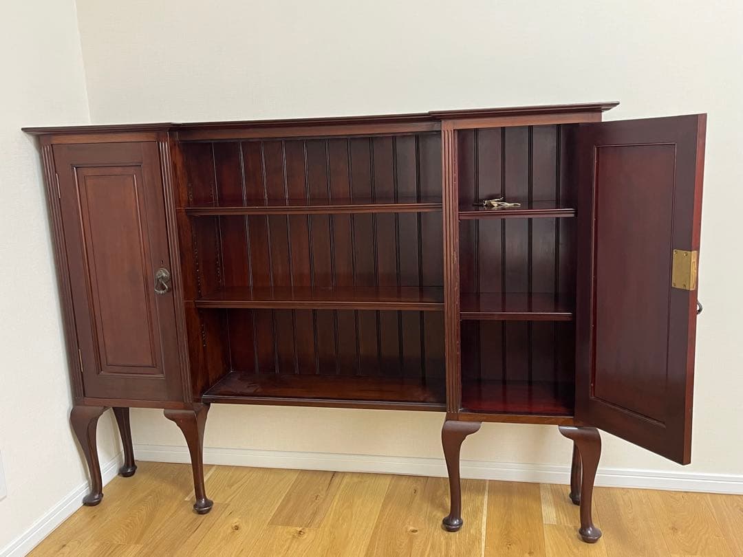 アンティーク　ブックシェルフ/キャビネット