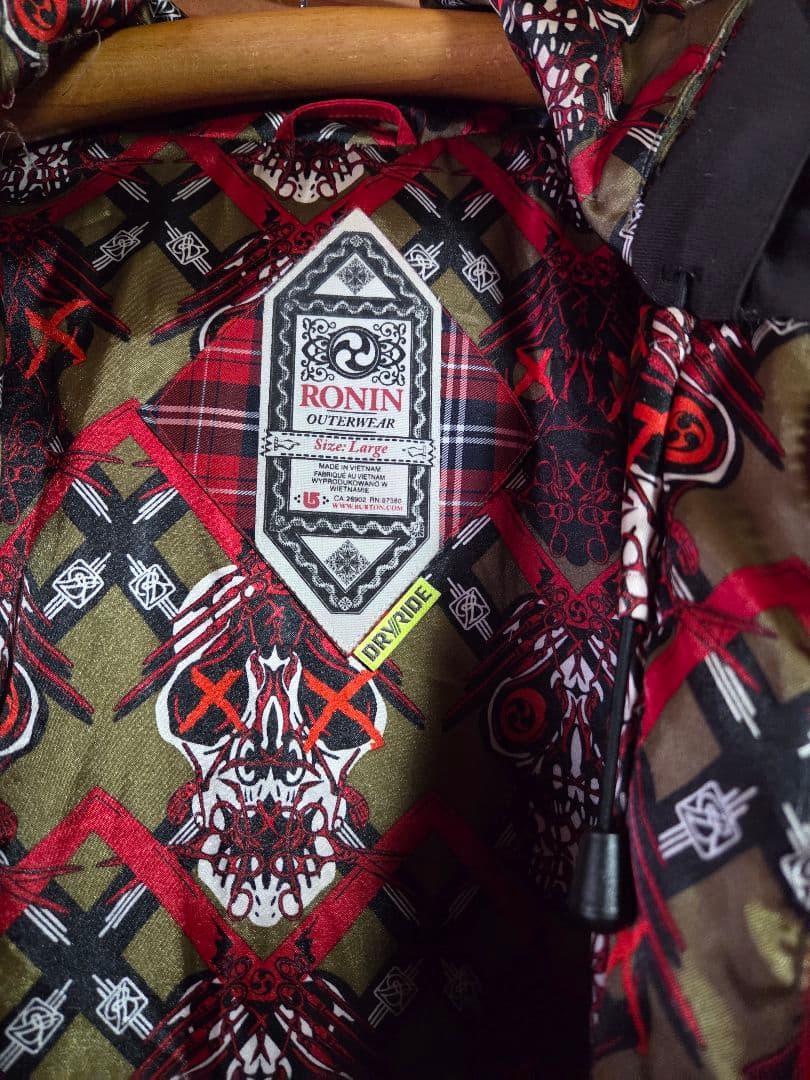 BURTON RONIN スノボウェア ダウン ダウンジャケット レッド