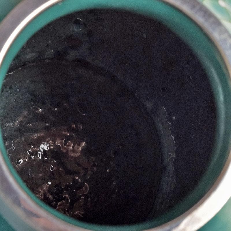 七宝焼　安藤七宝店　純銀刻印　紫陽花文　花瓶　時代箱付　U　R9192B