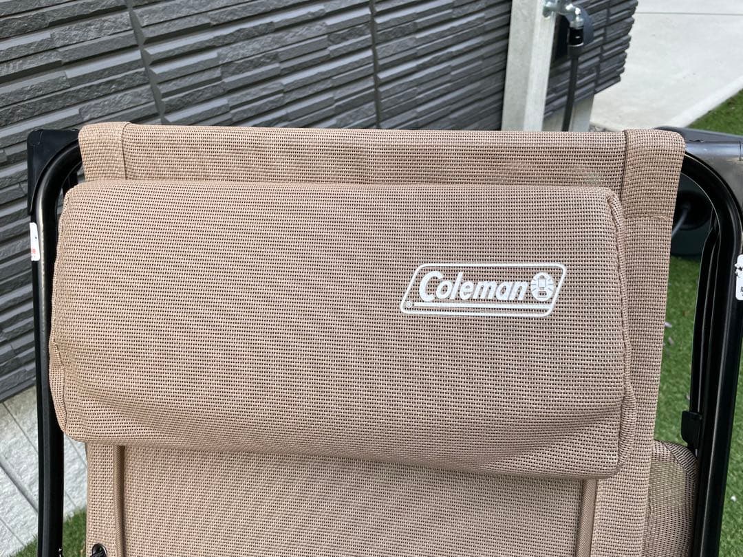 Coleman ベージュ リクライニングチェア