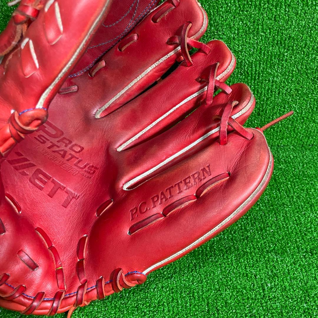 藤浪モデル ZETT プロステイタス オーダー硬式用 投手用 グローブ 日本製