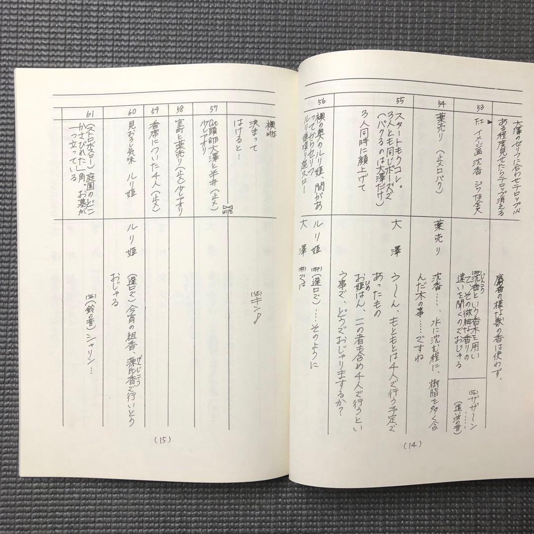 モノノ怪 アニメ 第8話 台本 ノイタミナ/怪 ayakashi/化猫