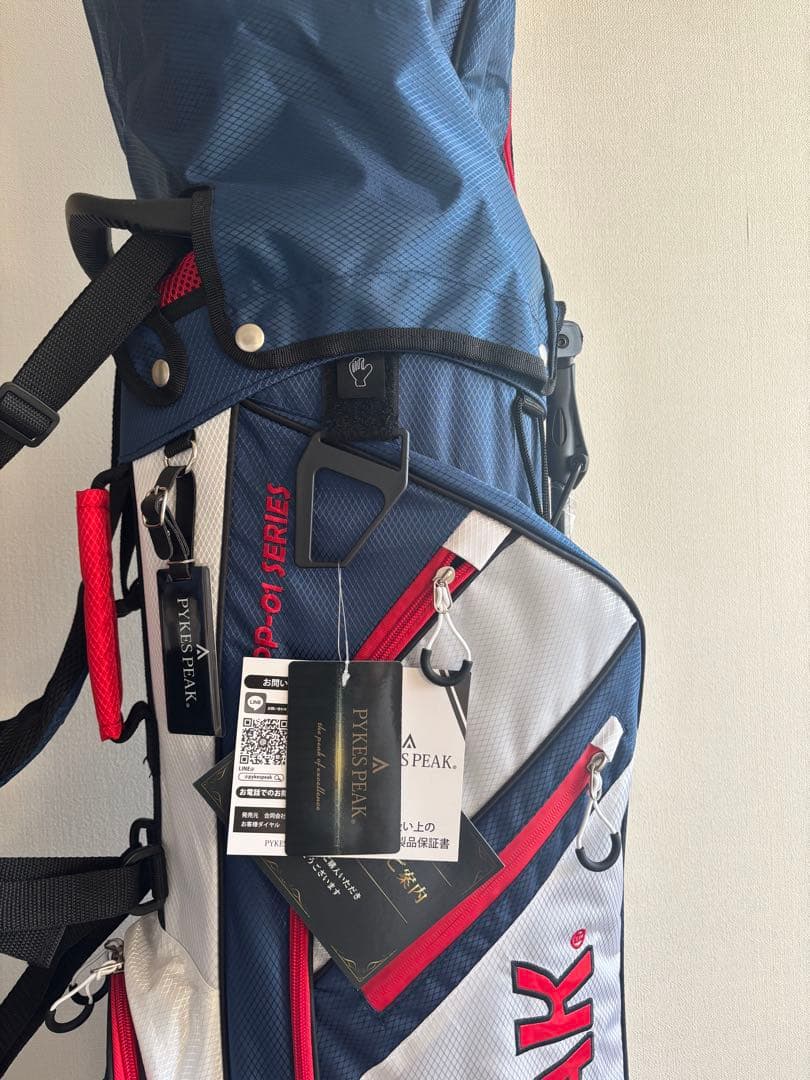 PYKES PEAK (パイクスピーク) 軽量 ゴルフバッグ　キャディバッグ