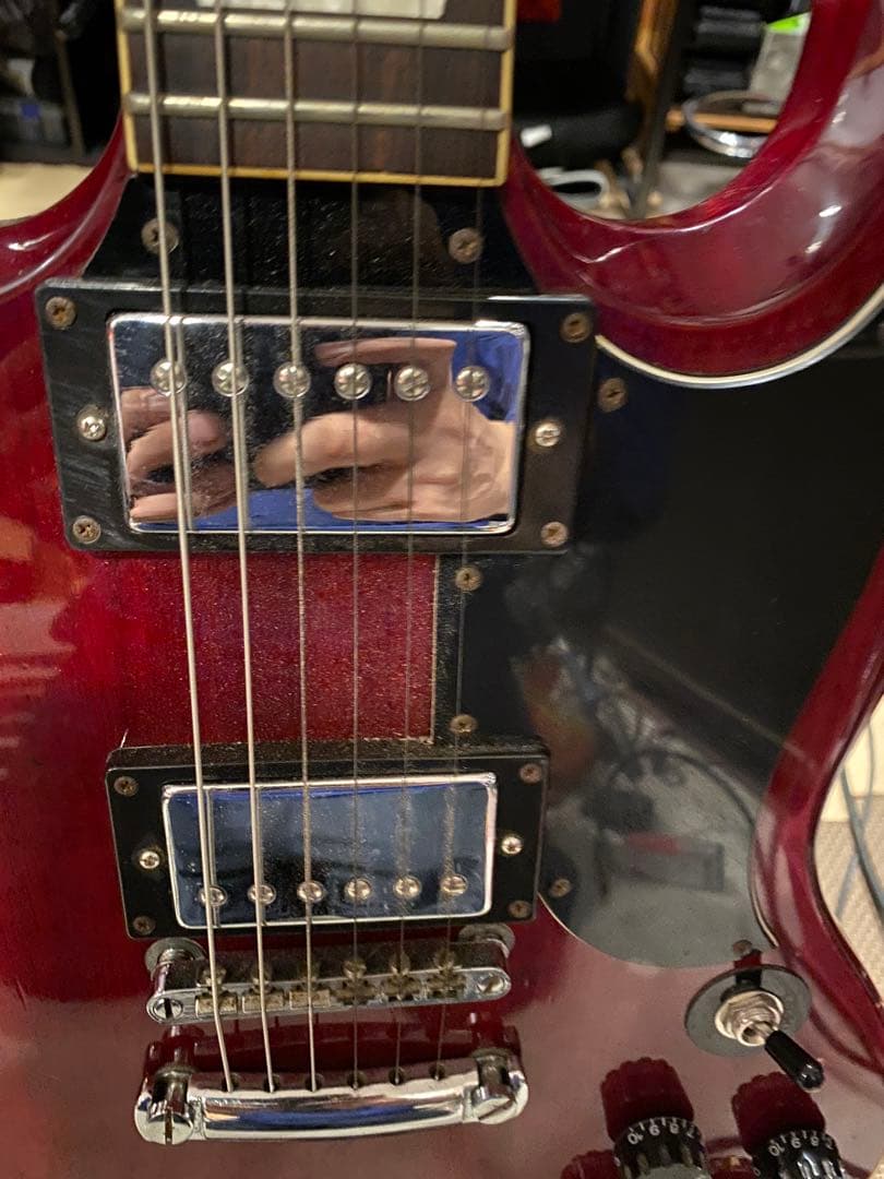 マホガニーボディAria Diamond ASG-420