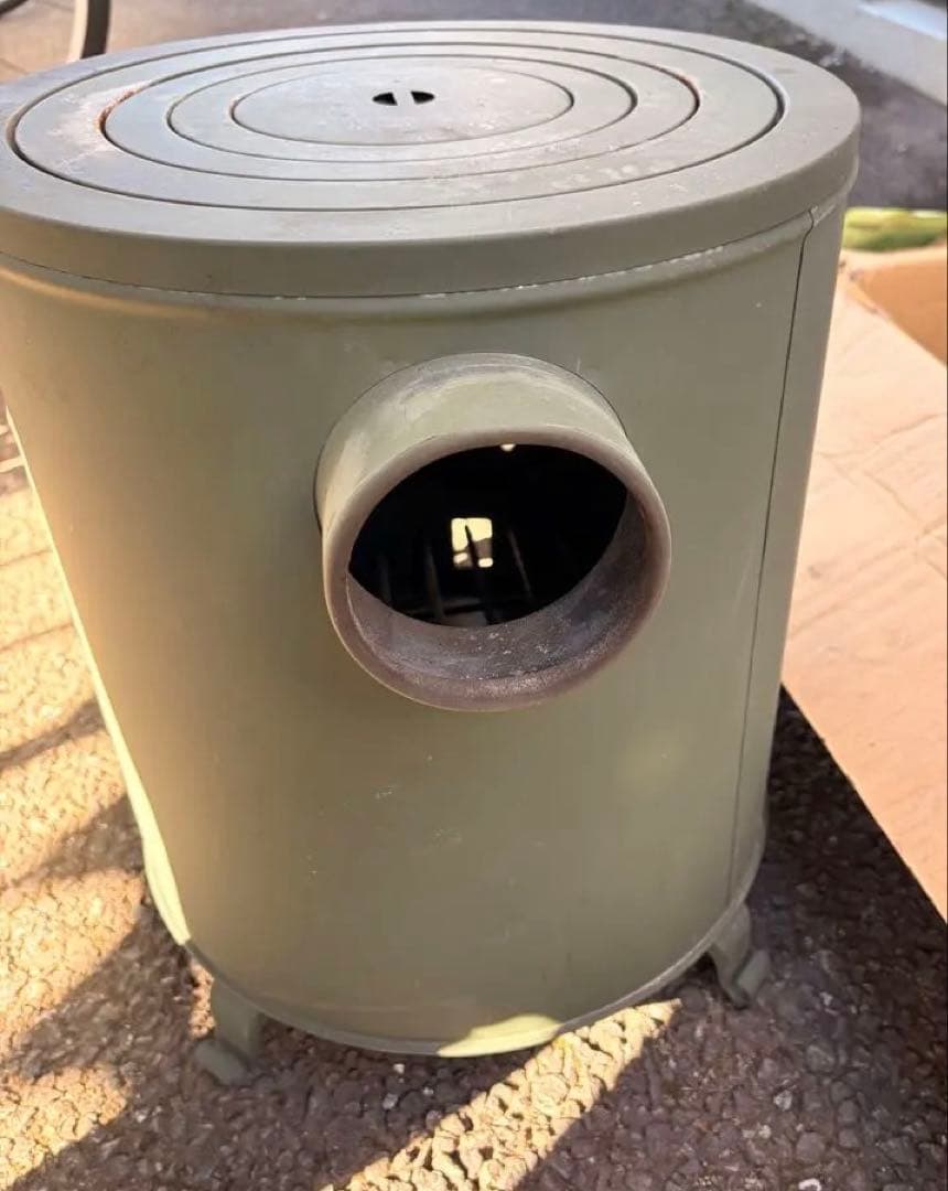 ホンマ製作所　クッキングストーブ　薪ストーブ　ミリタリーグリーン