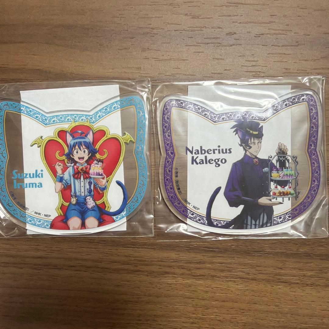 魔入りました！入間くん　アクリルコースター　ナンジャタウン