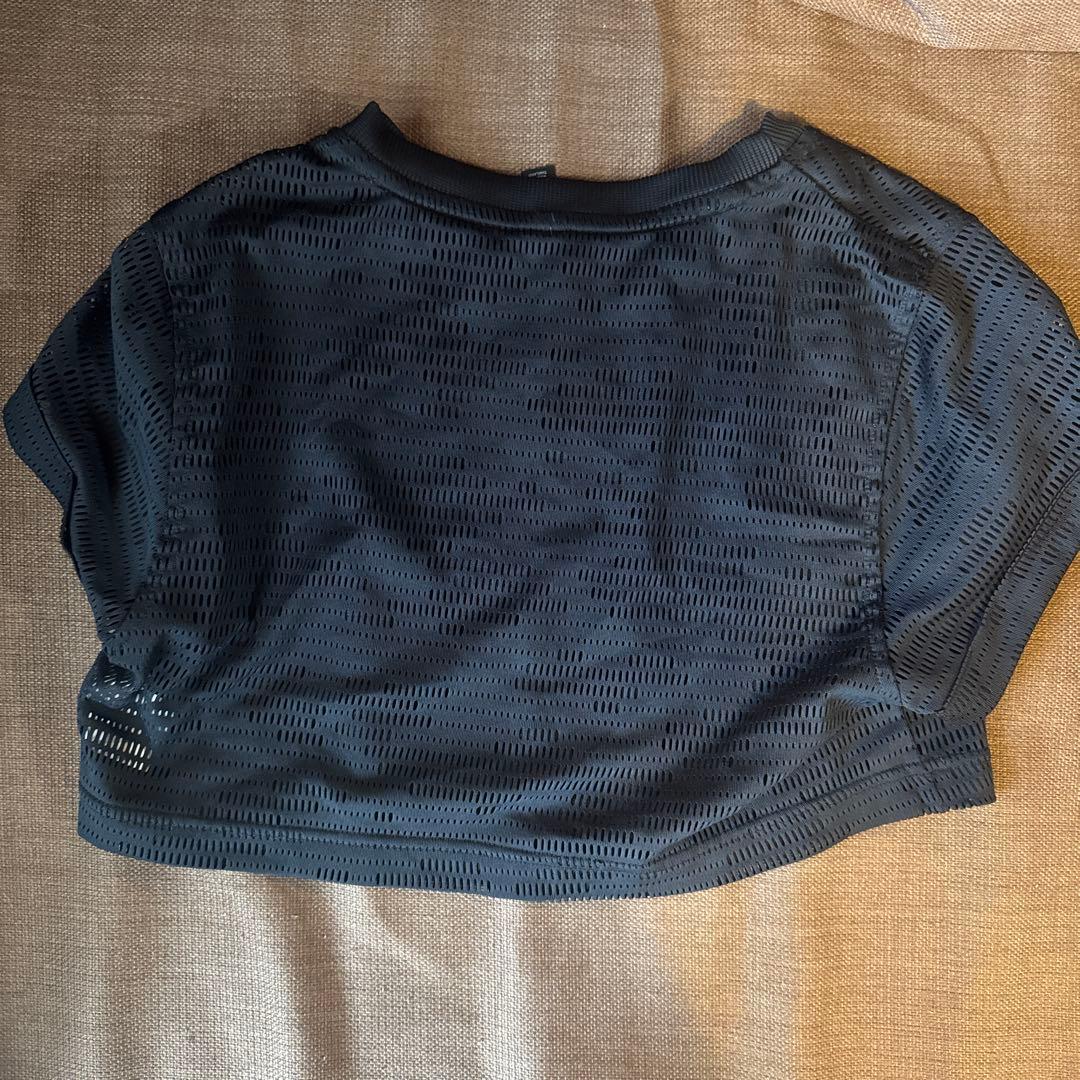 adidas テニスウェアセット 黒/オレンジ