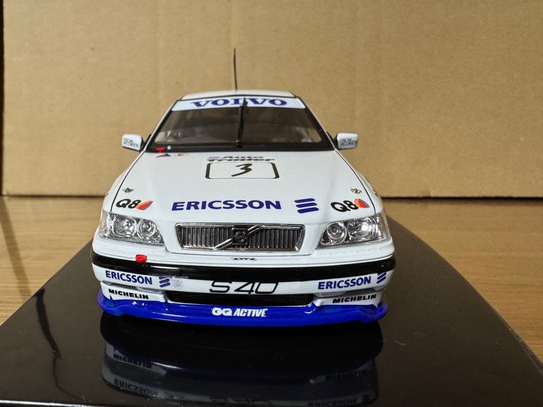 プラッツ 1/24 ボルボ S40 1997 BTCC ウィナー 塗装済み完成品