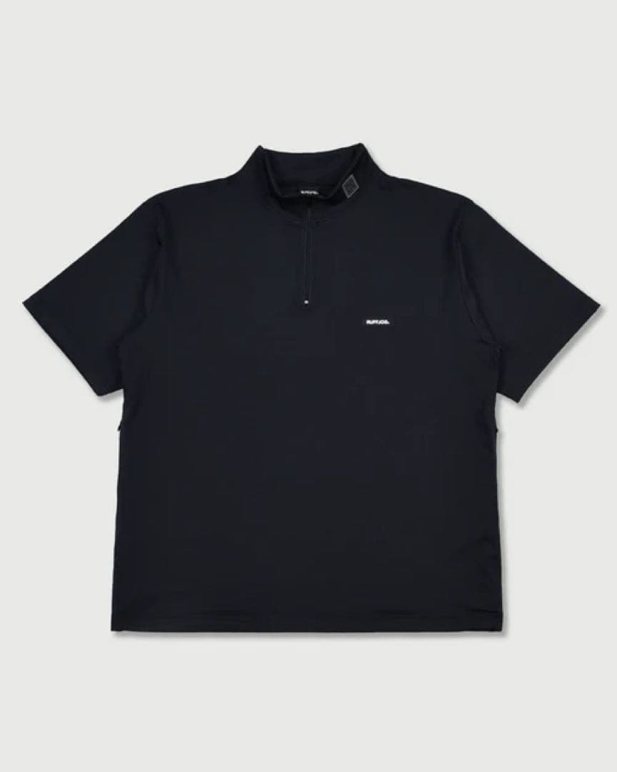 RUFFLOG HALF ZIP MOCK NECK SHIRT サイズS