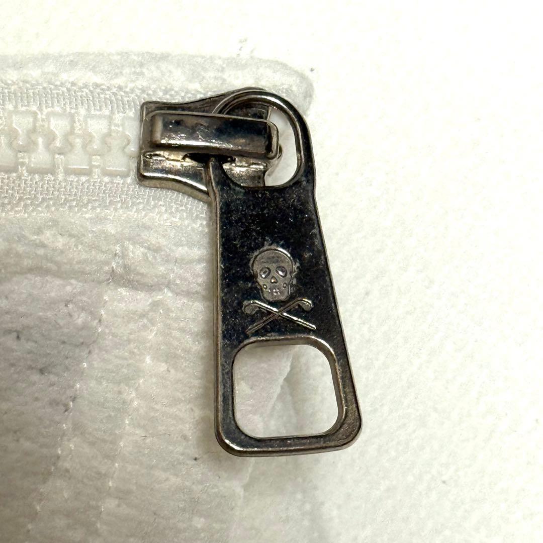 マークアンドロナ パーカー ハーフジップニットセーター 3Dロゴ 46 M