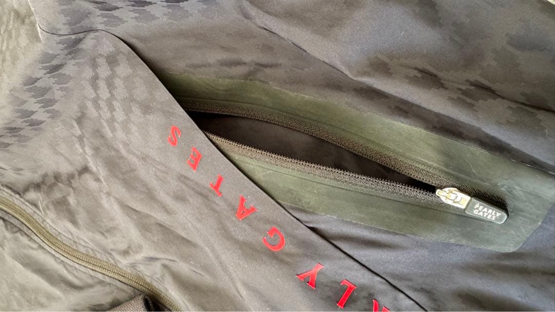 パーリーゲイツ ゴルフウェア メンズウェア ブラックジャケット