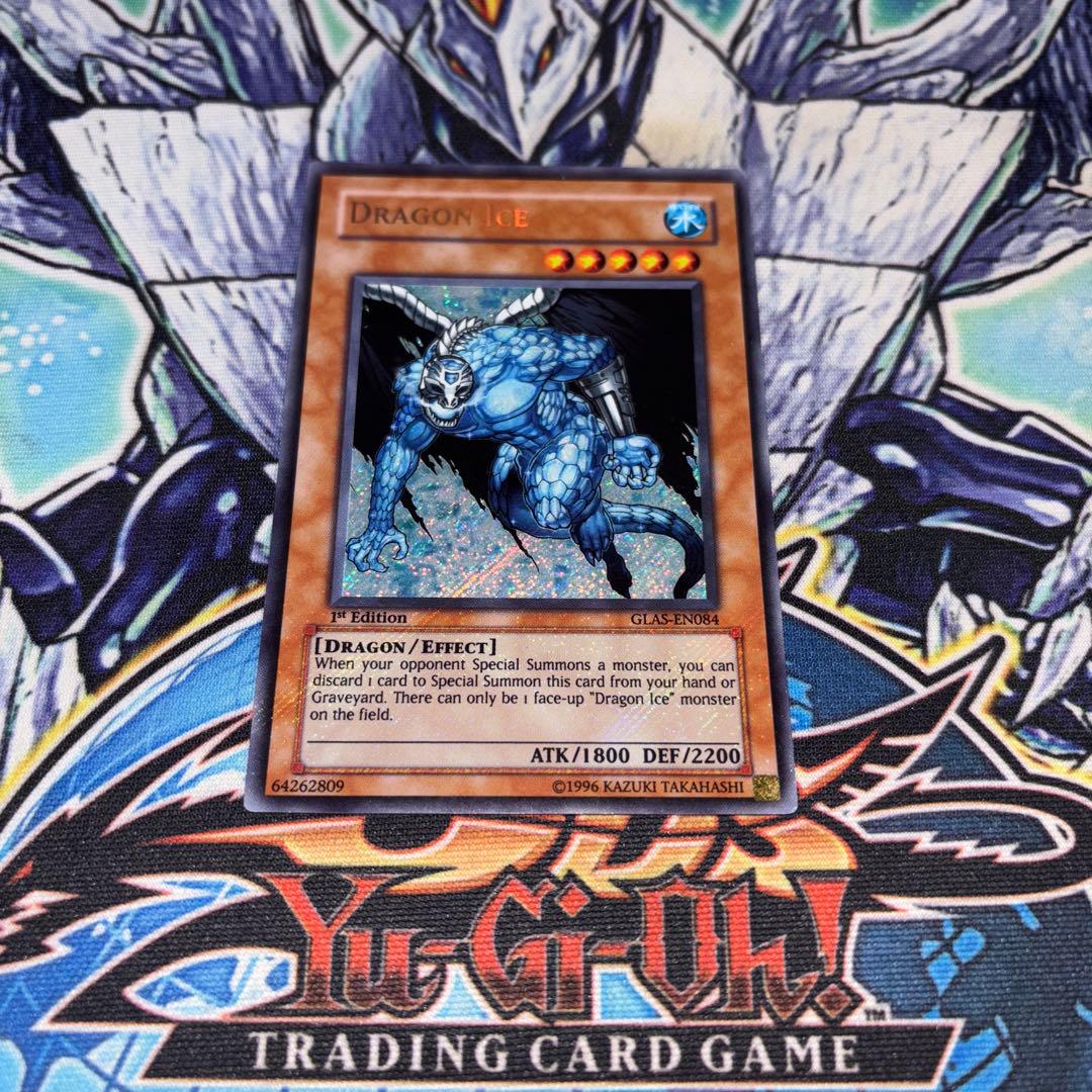 EU版 ドラゴン・アイス GLAS 1st シークレット 遊戯王 海外 英語 米
