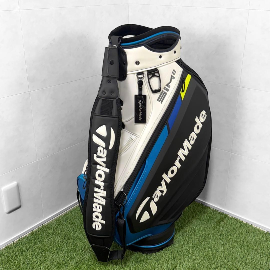 【美品】テーラーメイド SIM2 キャディバッグ ツアーモデル 3点式