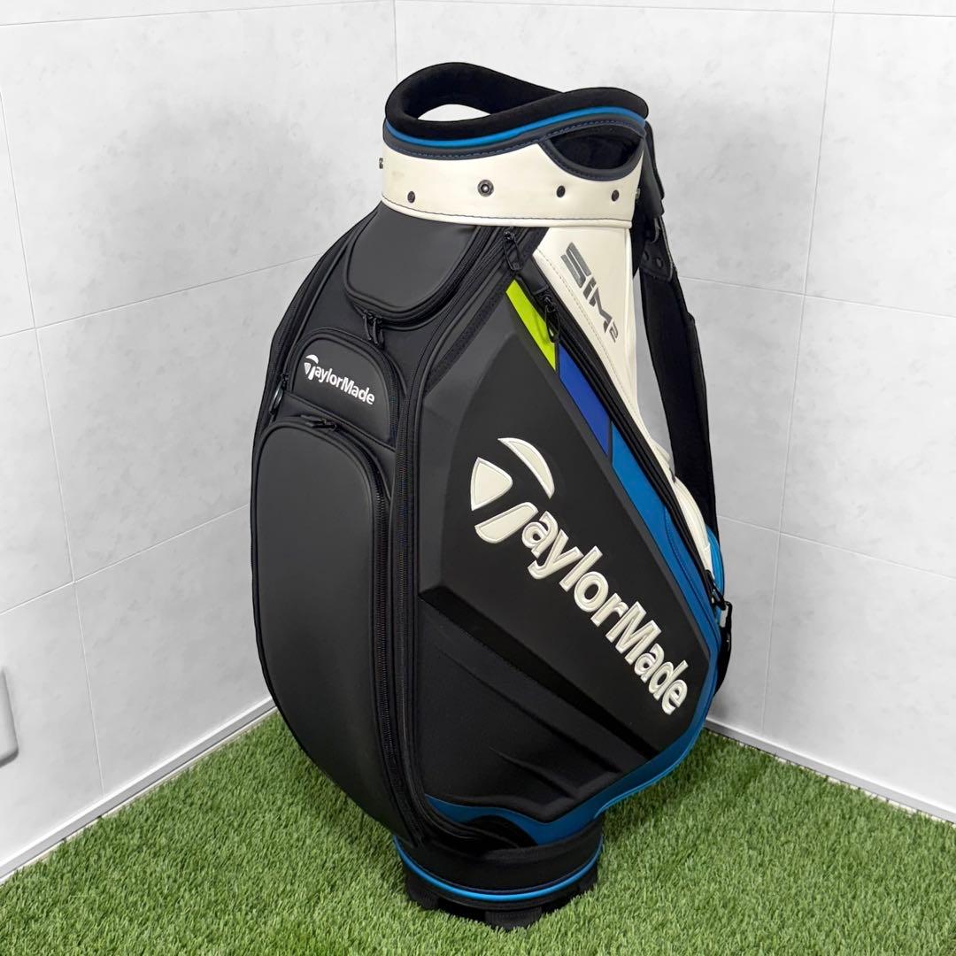 【美品】テーラーメイド SIM2 キャディバッグ ツアーモデル 3点式