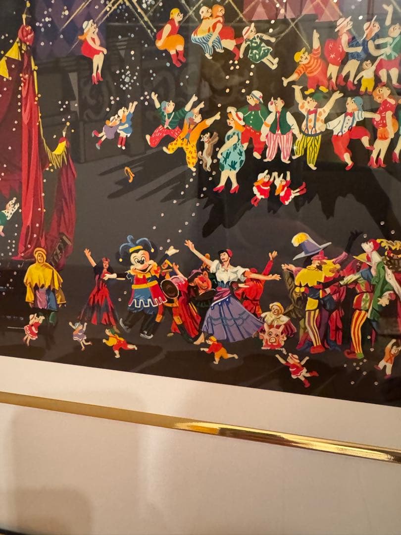 ヒロヤマガタ　クラウンキャッスルディズニー 5周年記念　サイン入り